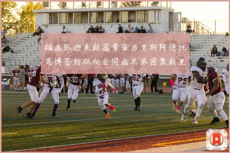 雄鹿队迎来新篇章亚历克斯阿德托昆博签约双向合同成兄弟团聚新里程碑